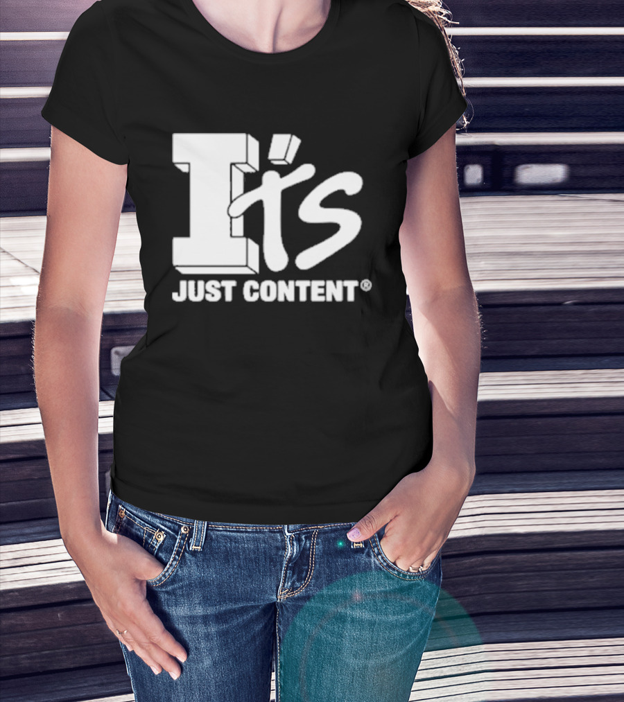 It's Just Content I Totaled Your Lambo T-Shirt