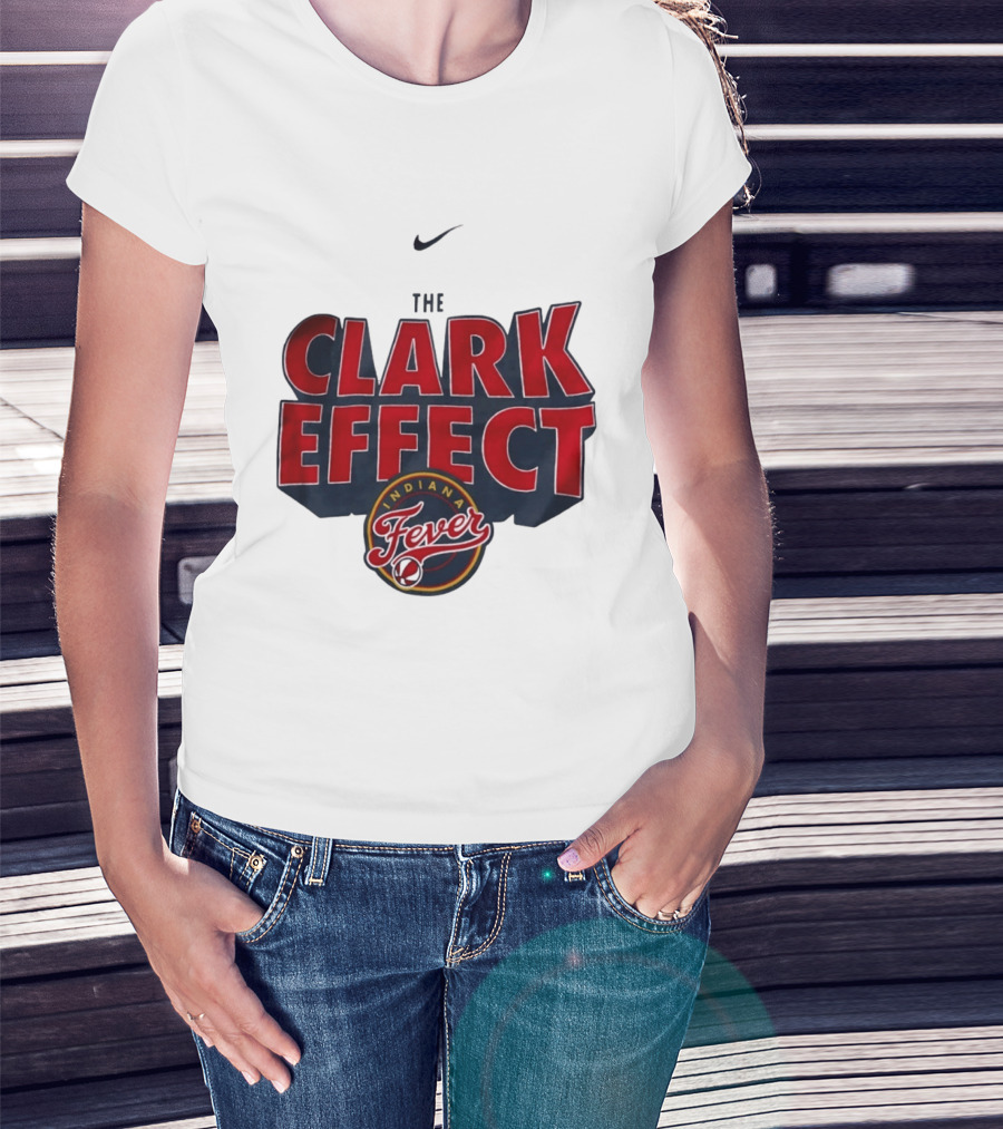 The Clark Effect Indiana Fever Nike Basketball T-Shirt