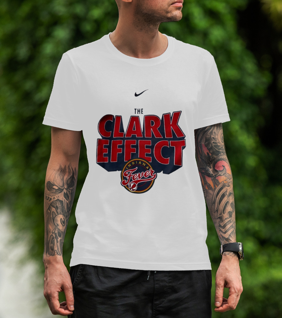 The Clark Effect Indiana Fever Nike Basketball T-Shirt