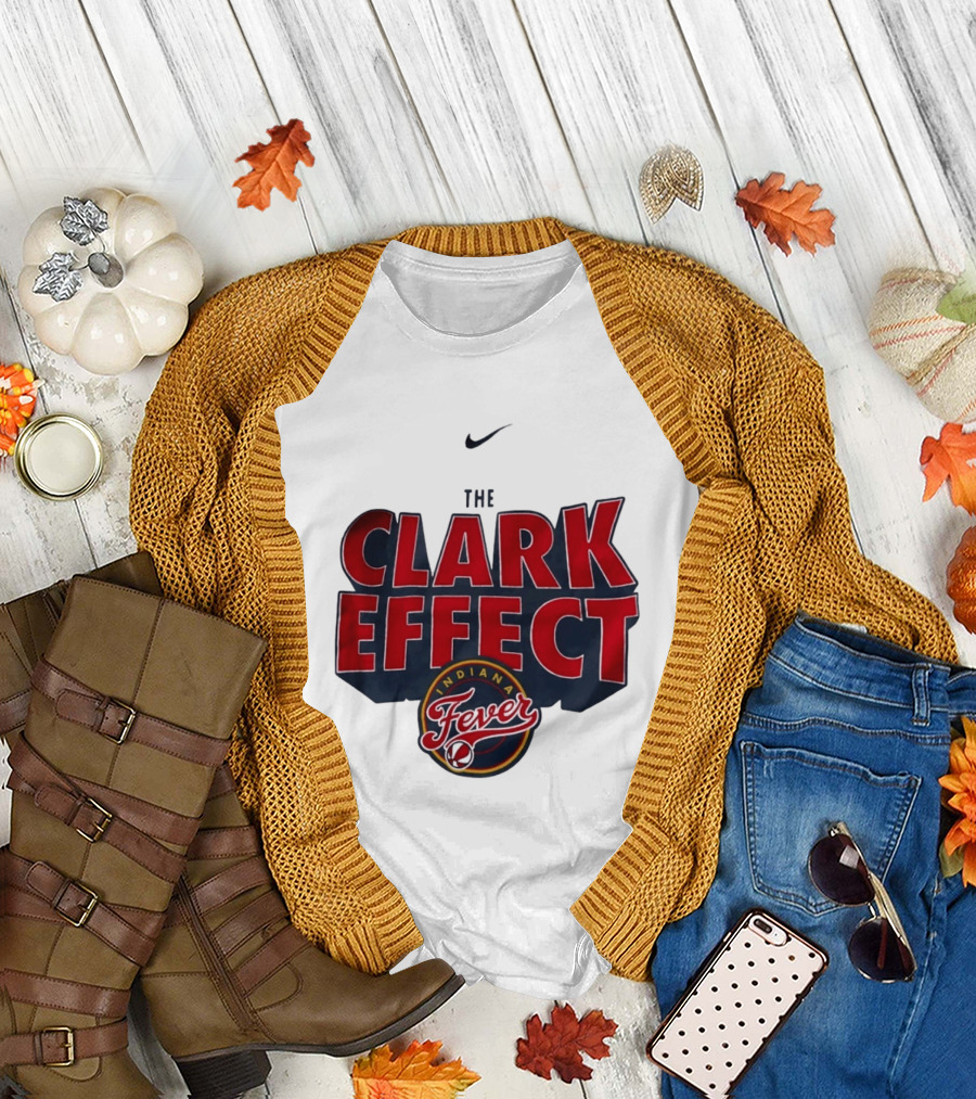 The Clark Effect Indiana Fever Nike Basketball T-Shirt