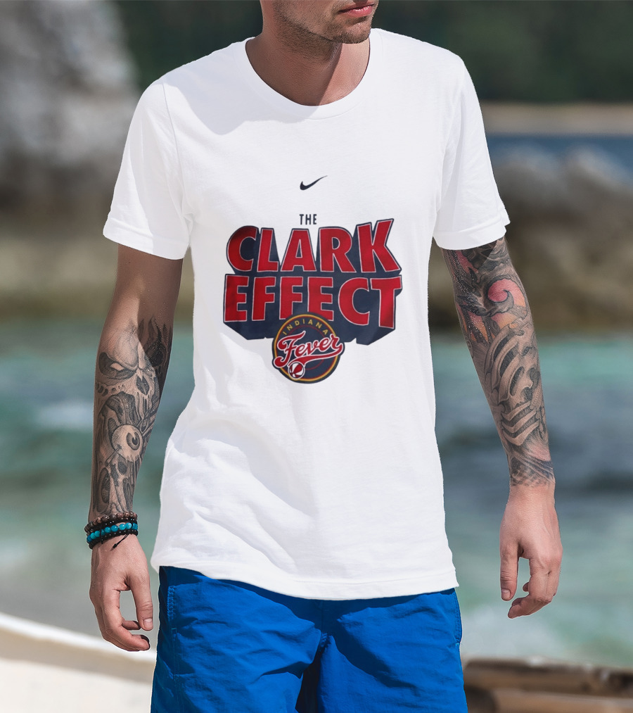 The Clark Effect Indiana Fever Nike Basketball T-Shirt