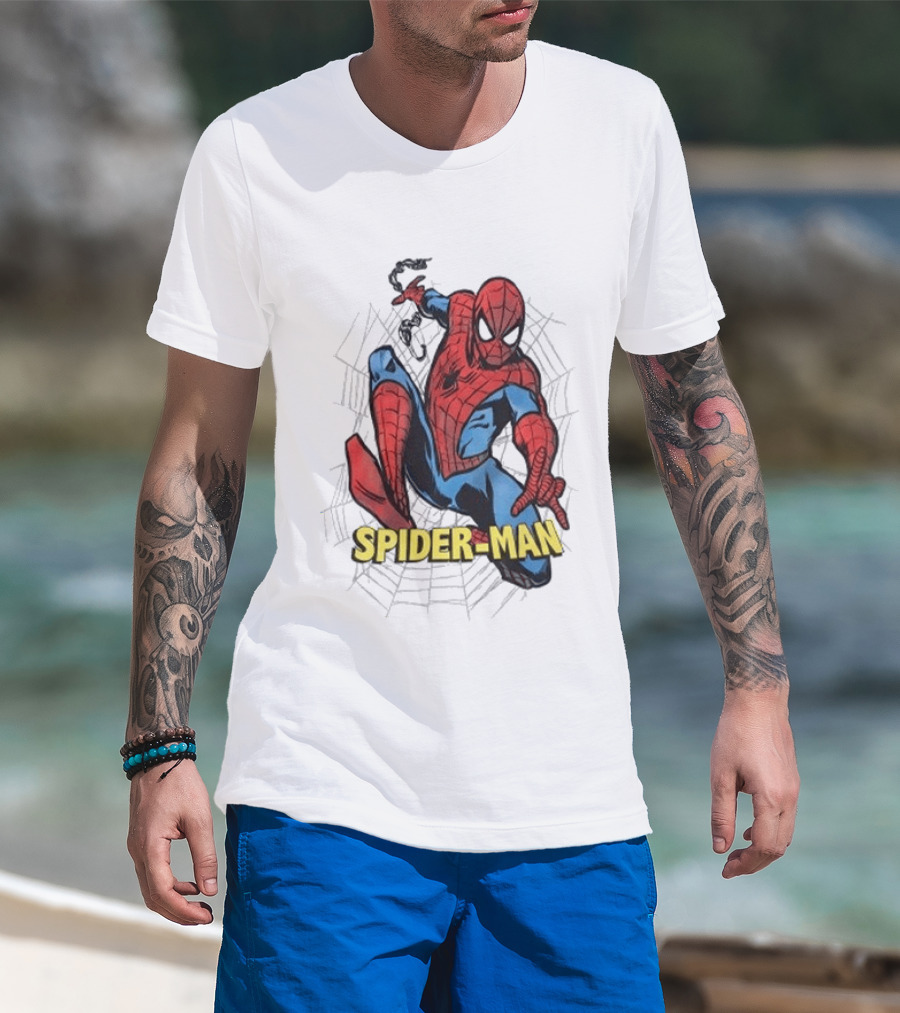 Michael B Jordan Spider Man Brand New Day Premiere Comic Hero Adventure T-Shirt