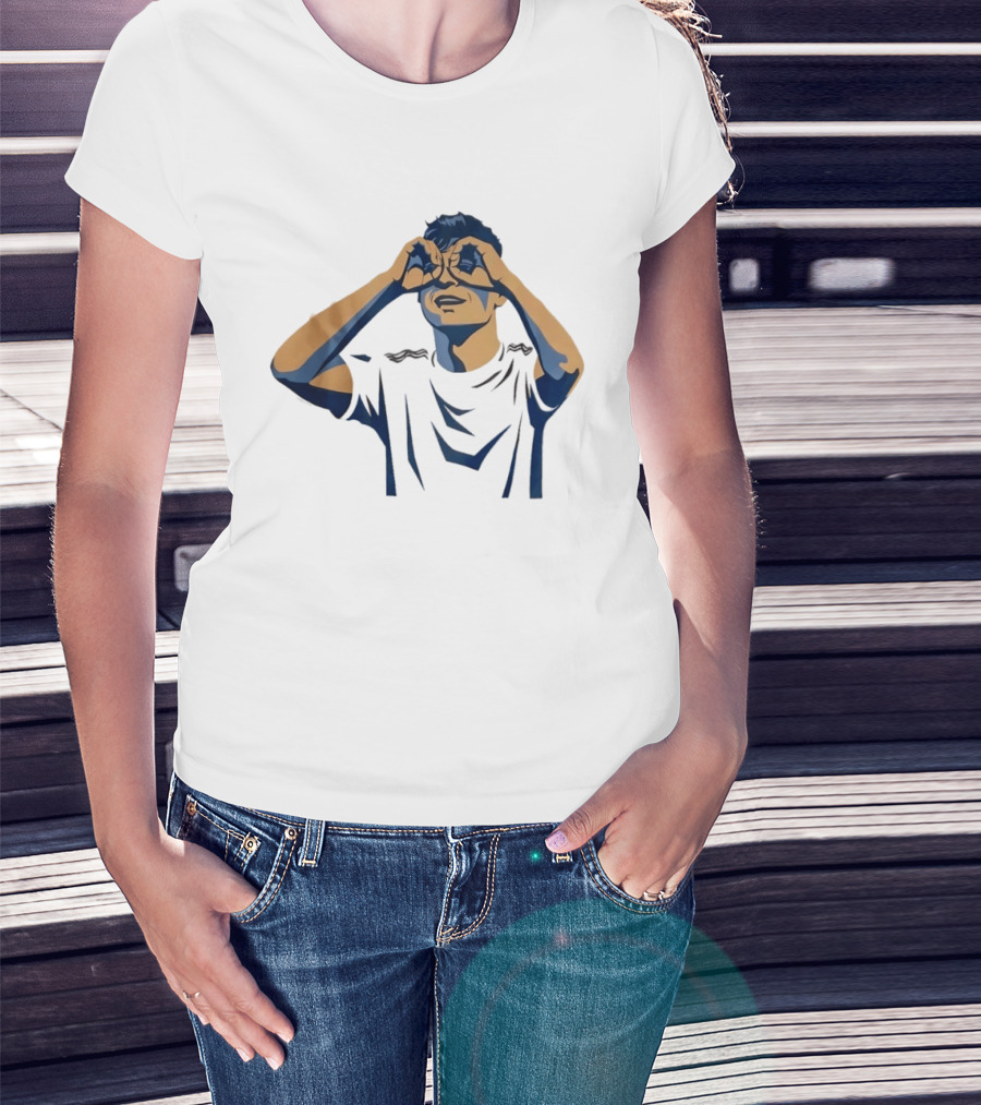 Pedri González FC Barcelona Binocular Pose T-Shirt