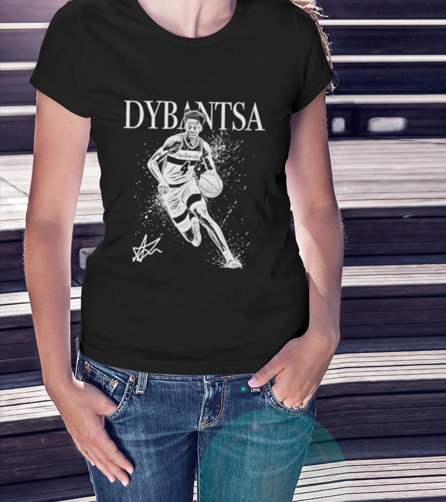 DYBANTSA Washington Wizards NBA Player AJ T-Shirt