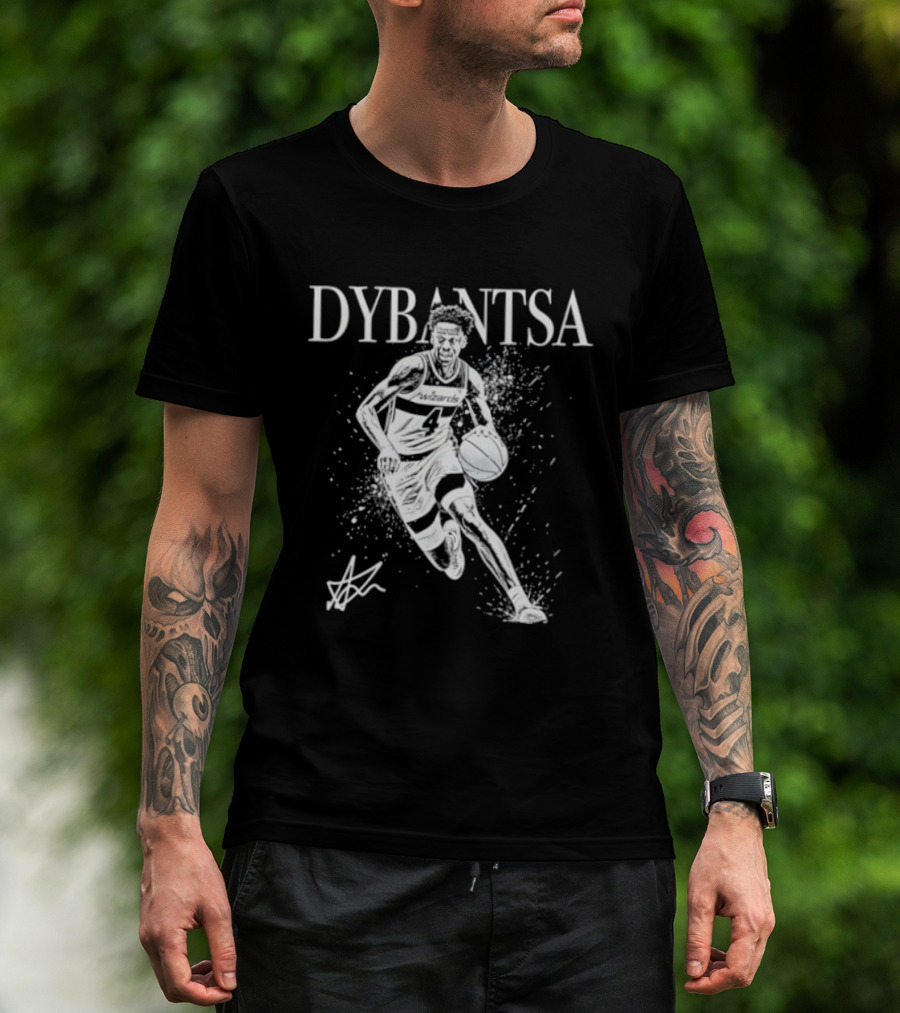 DYBANTSA Washington Wizards NBA Player AJ T-Shirt
