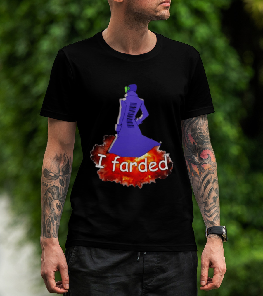 I Farded Meme Comedy Explosion Humor T-Shirt