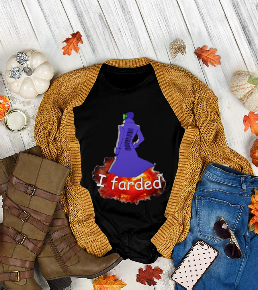 I Farded Meme Comedy Explosion Humor T-Shirt