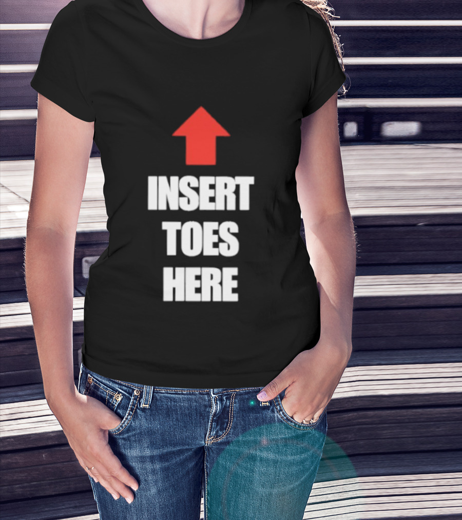 Insert Toes Here Red Arrow Top T-Shirt