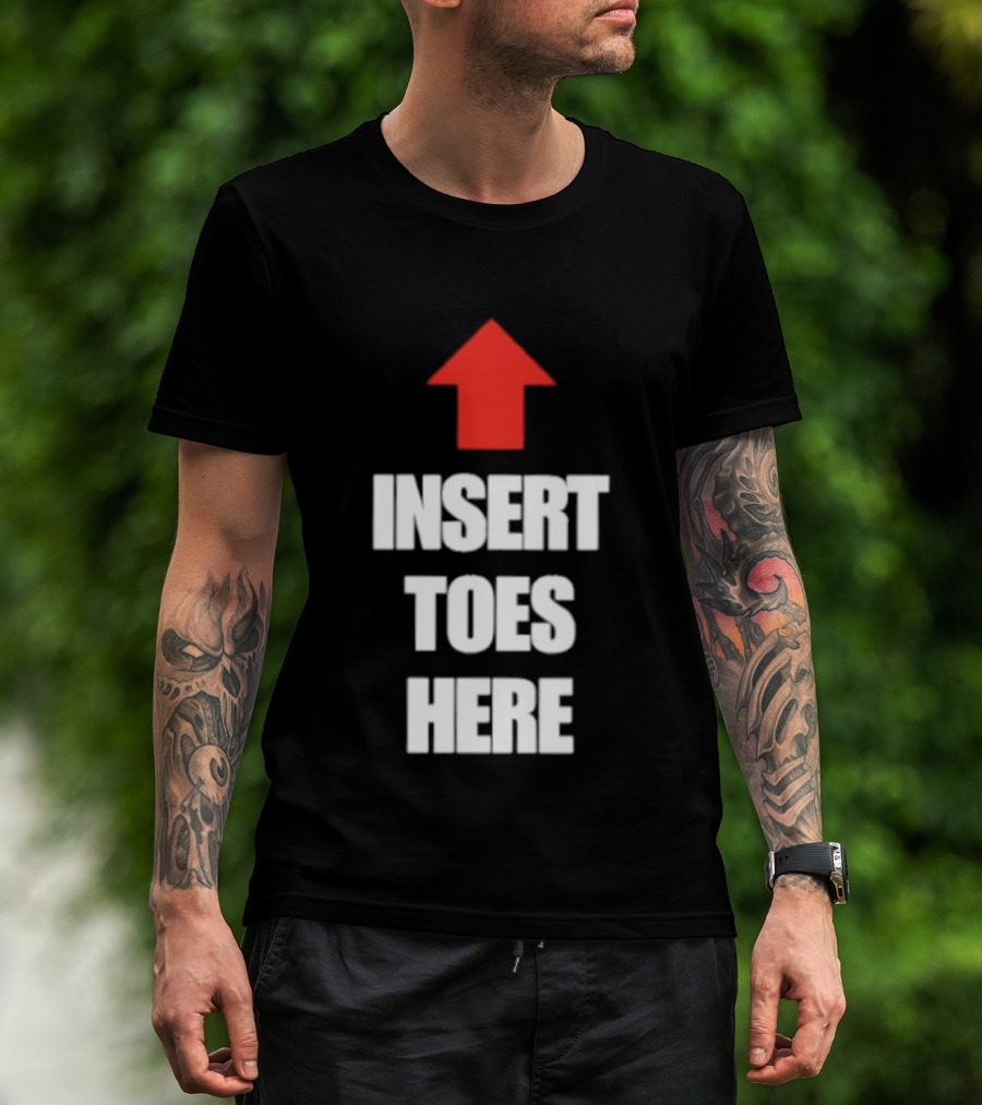 Insert Toes Here Red Arrow Top T-Shirt