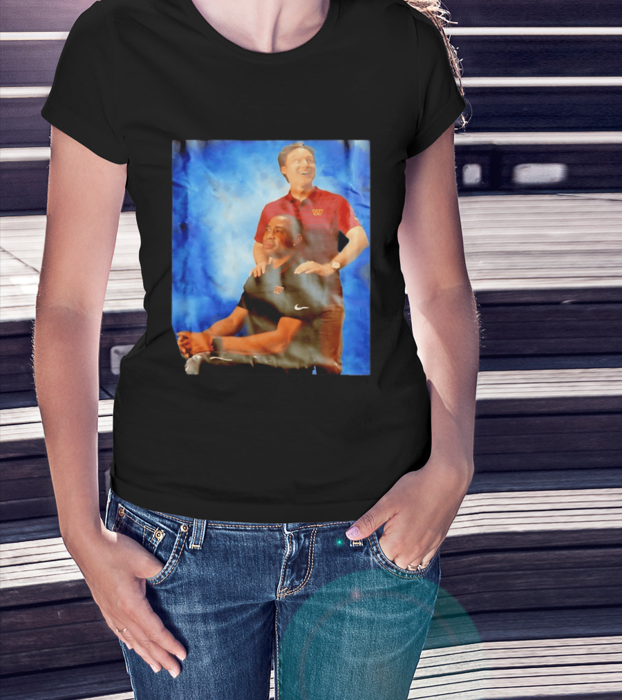 Washington Commanders Michael Jenkins Fred Smoot Nike Step Brothers Pose T-Shirt