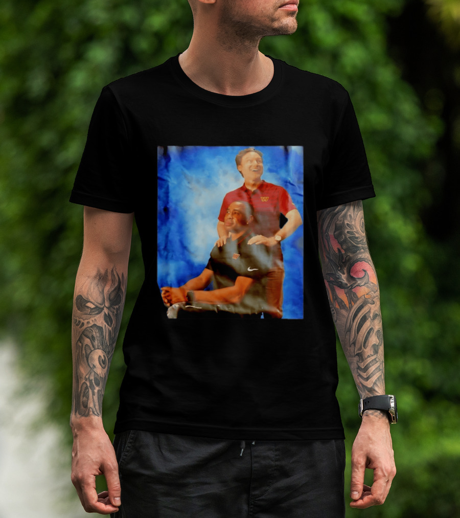 Washington Commanders Michael Jenkins Fred Smoot Nike Step Brothers Pose T-Shirt