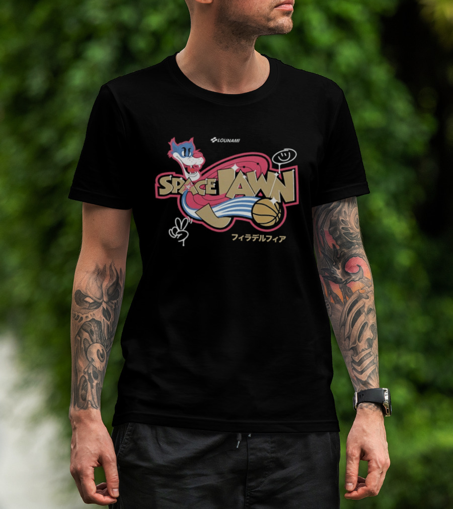 Space Dawn King James 23 Philadelphia 76ers Sylvester T-Shirt