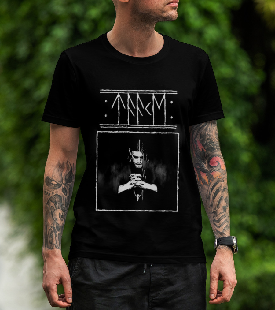 Taake Bjorgvin Anti Human True Norwegian Black Metal Two Sided T-Shirt