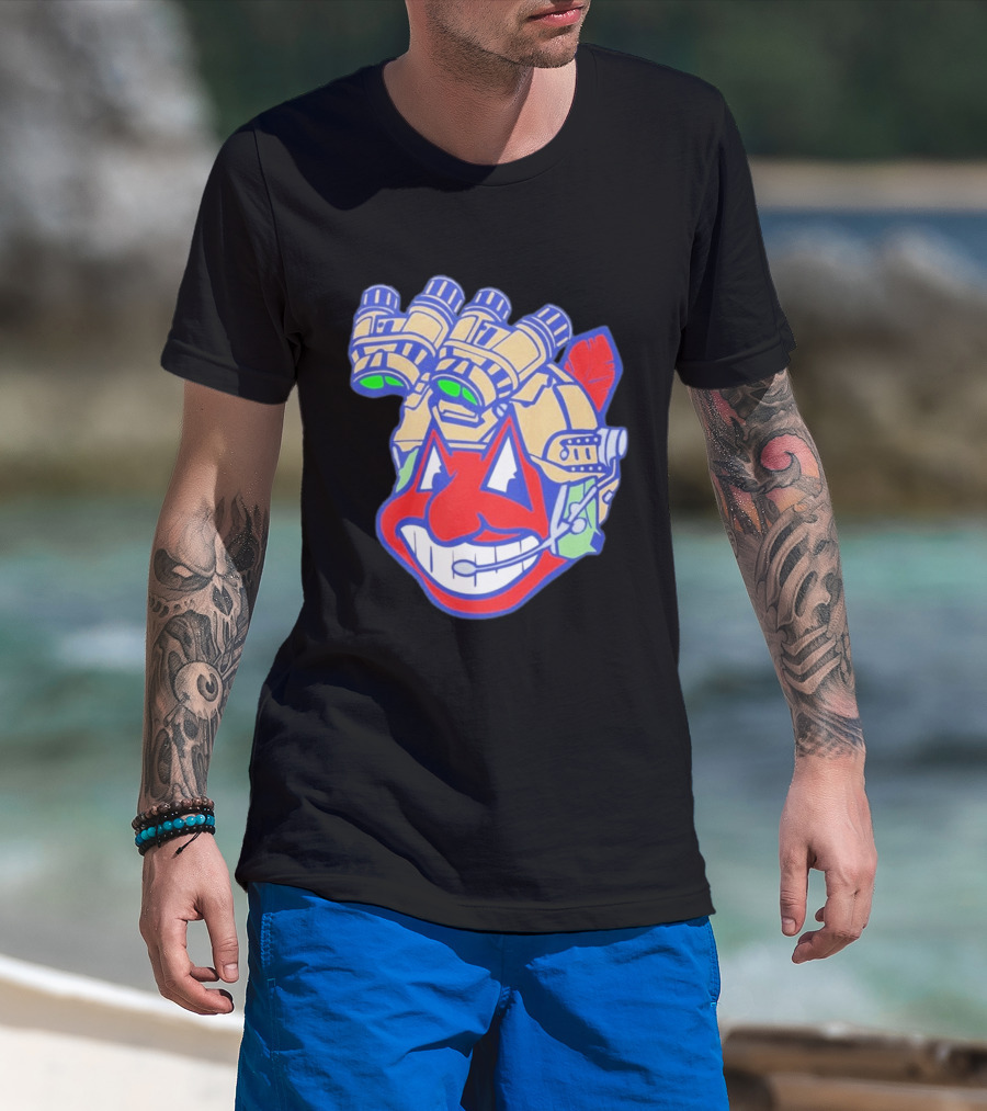 Tactical Night Vision Chief Wahoo T-Shirt