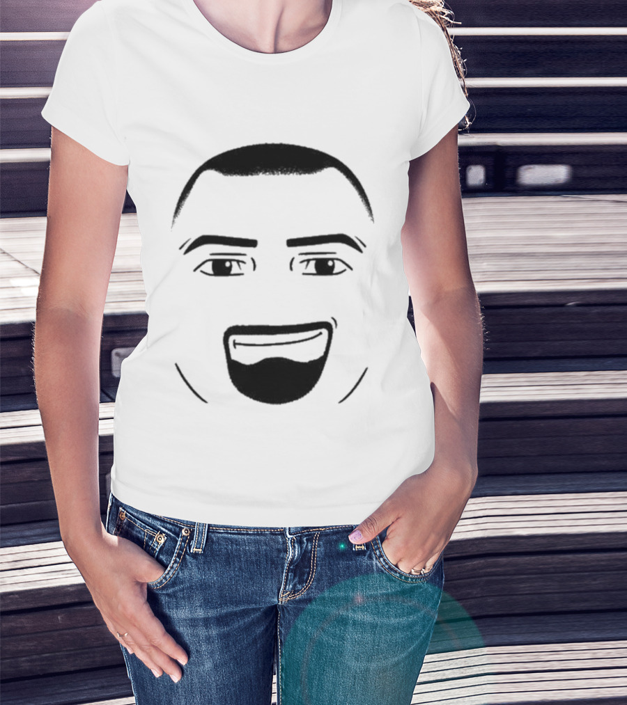 Aldoswag Roblaldo Smiling Face Drawing T-Shirt