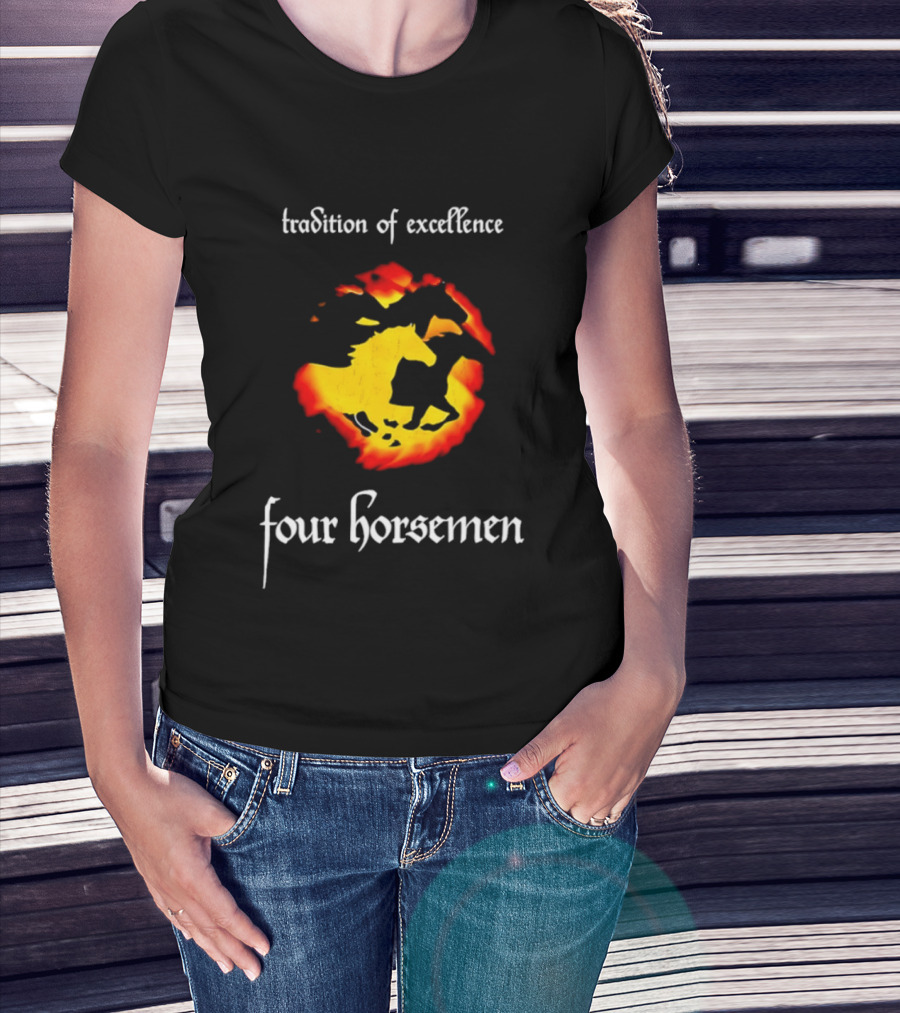 Tradition Of Excellence Four Horsemen Fiery Horse T-Shirt