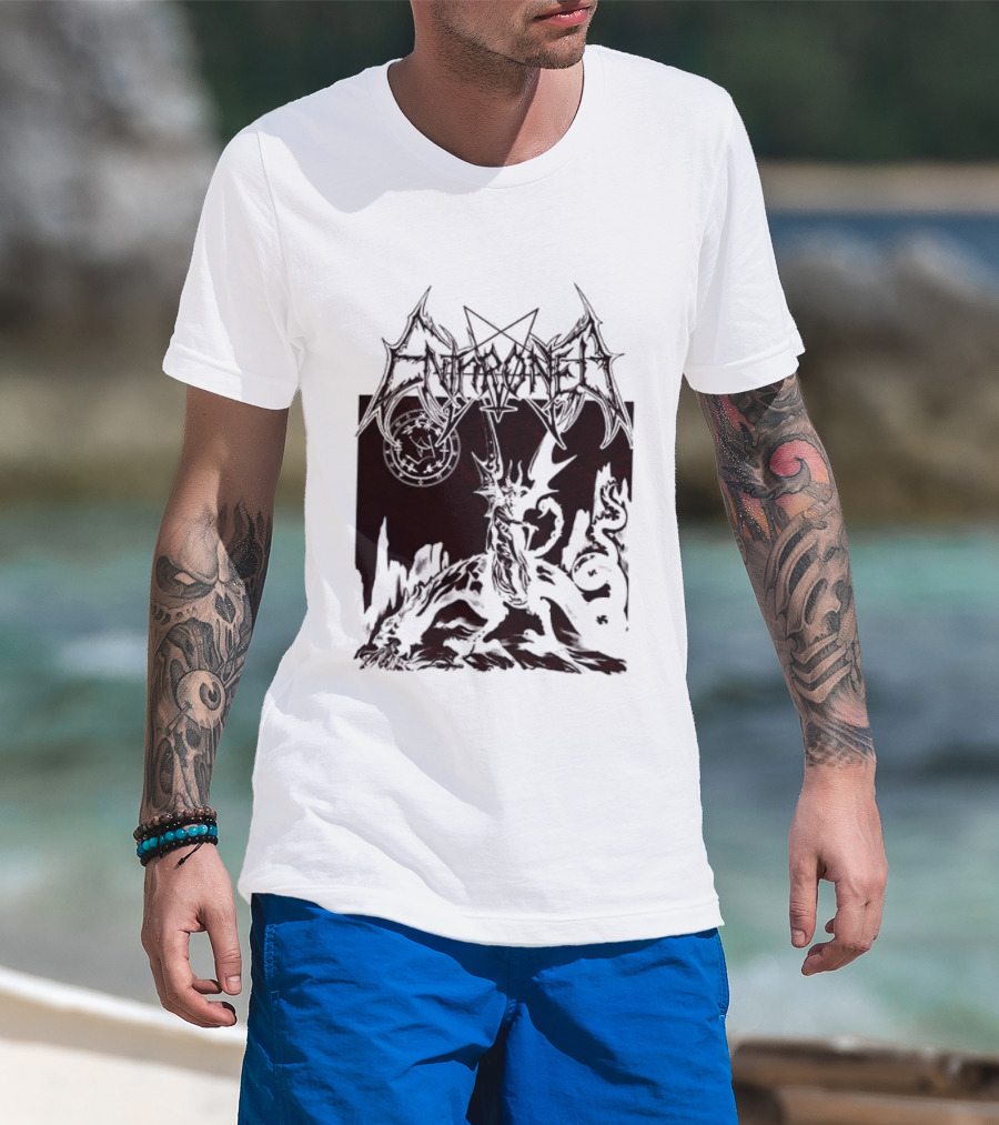 Enthroned Ashspawn Dried Blood Sand Low God's Scourge Of Defent Two Sided T-Shirt
