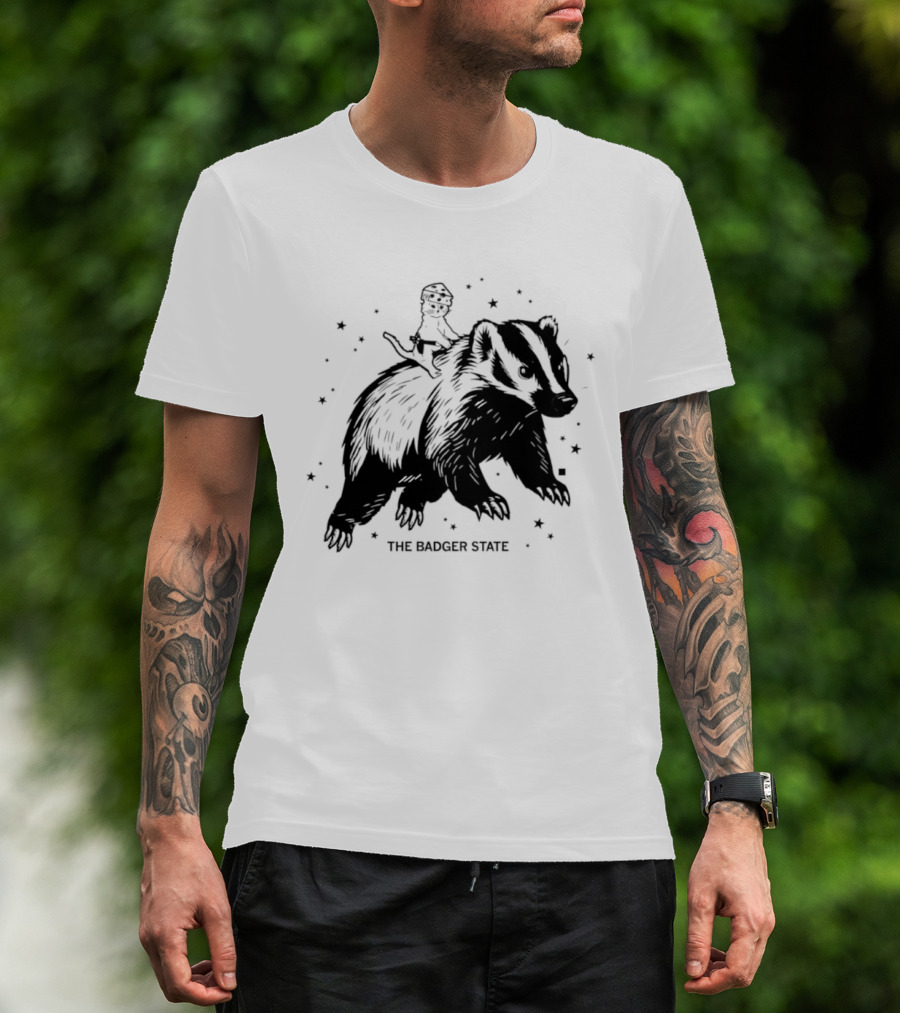 Gary Riding Through The Badger State Adventure In Wisconsin T-Shirt