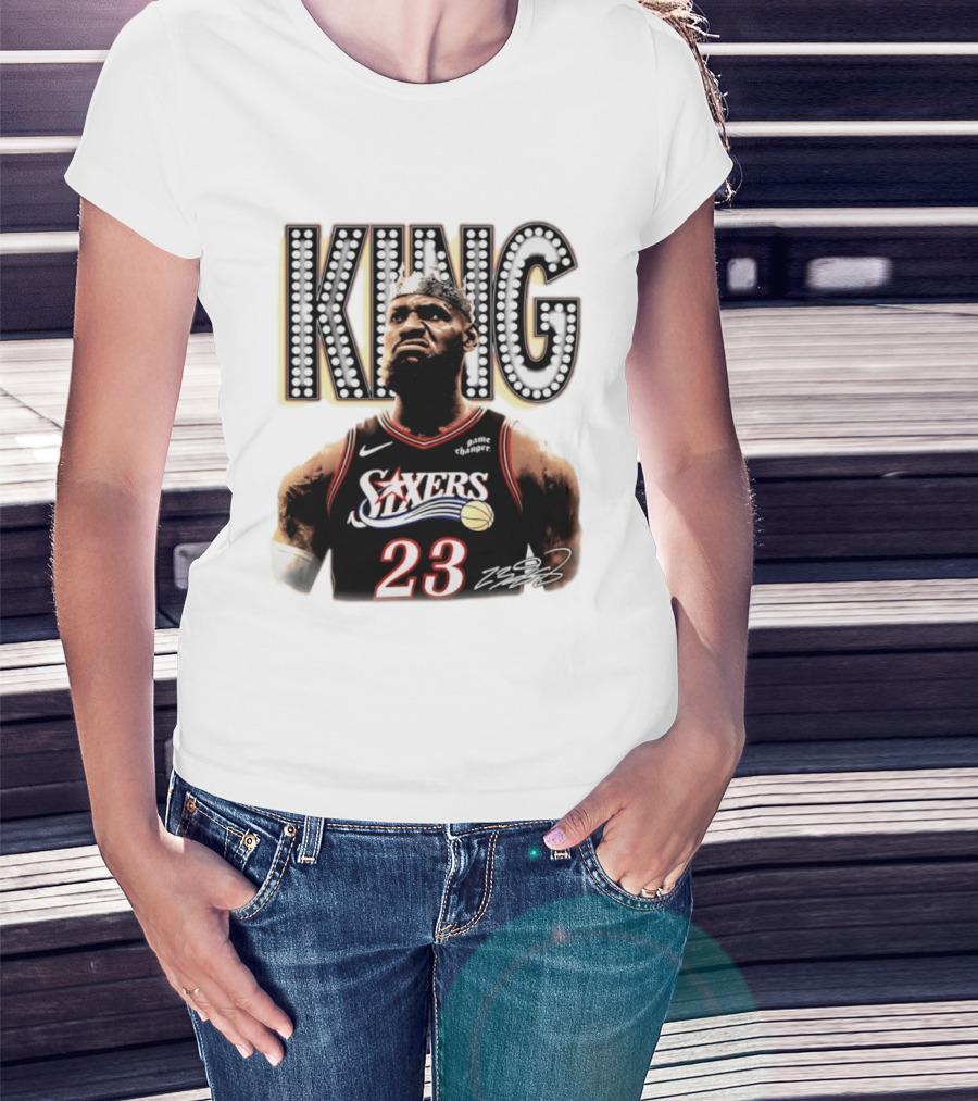 Philadelphia 76ers King James 23 Game Changer T-Shirt