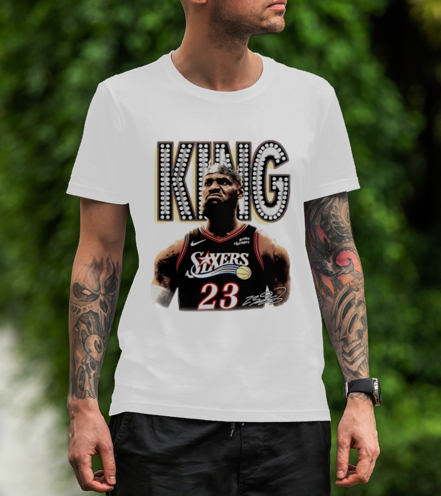 Philadelphia 76ers King James 23 Game Changer T-Shirt