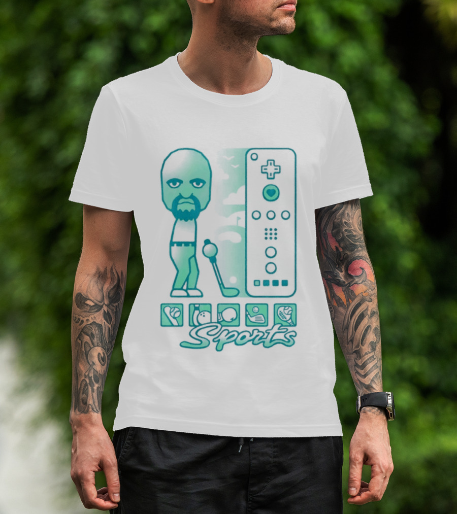 Wii Sports Matt Iconic Character Mii Brawler Bowling Champion T-Shirt