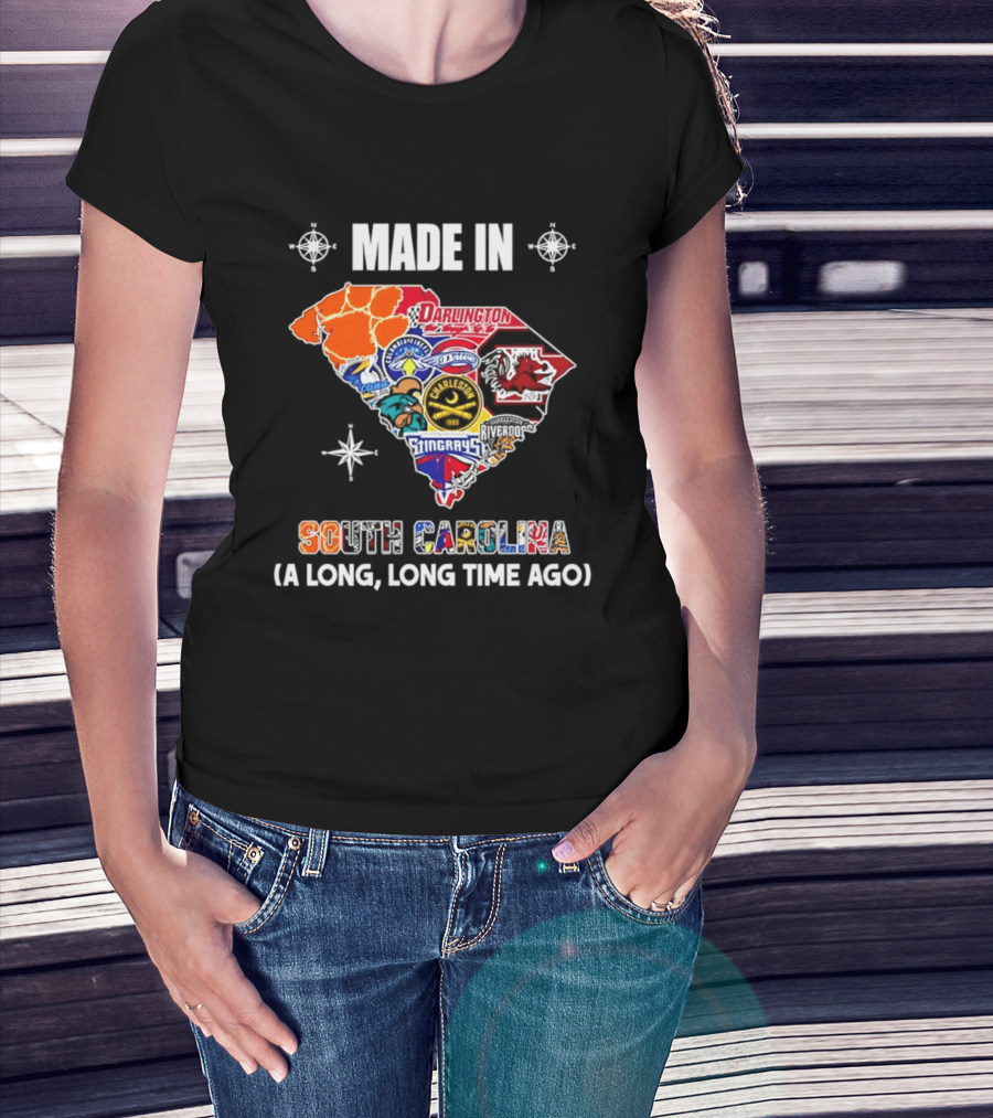 Made In South Carolina Darlington Gamecocks Stingrays A Long Long Time Ago T-Shirt