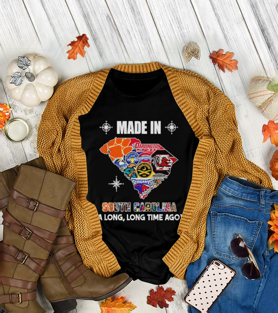Made In South Carolina Darlington Gamecocks Stingrays A Long Long Time Ago T-Shirt