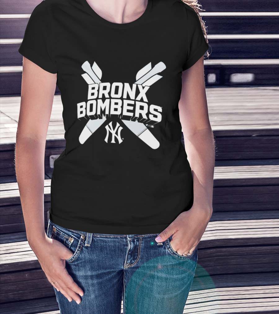 Men's New York Yankees Bronx Bombers Fanatics Navy T-Shirt