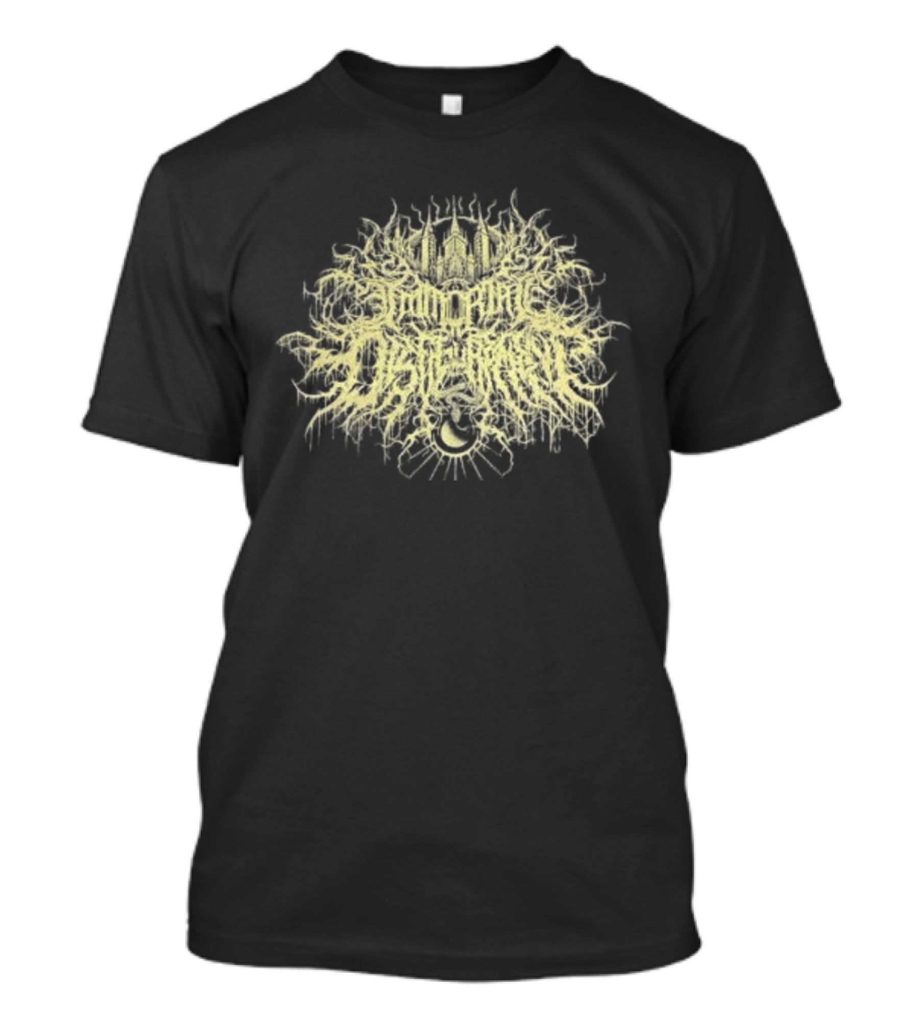 Impericon Store Shop Hirifu Intricate Yellow Floral T-Shirt