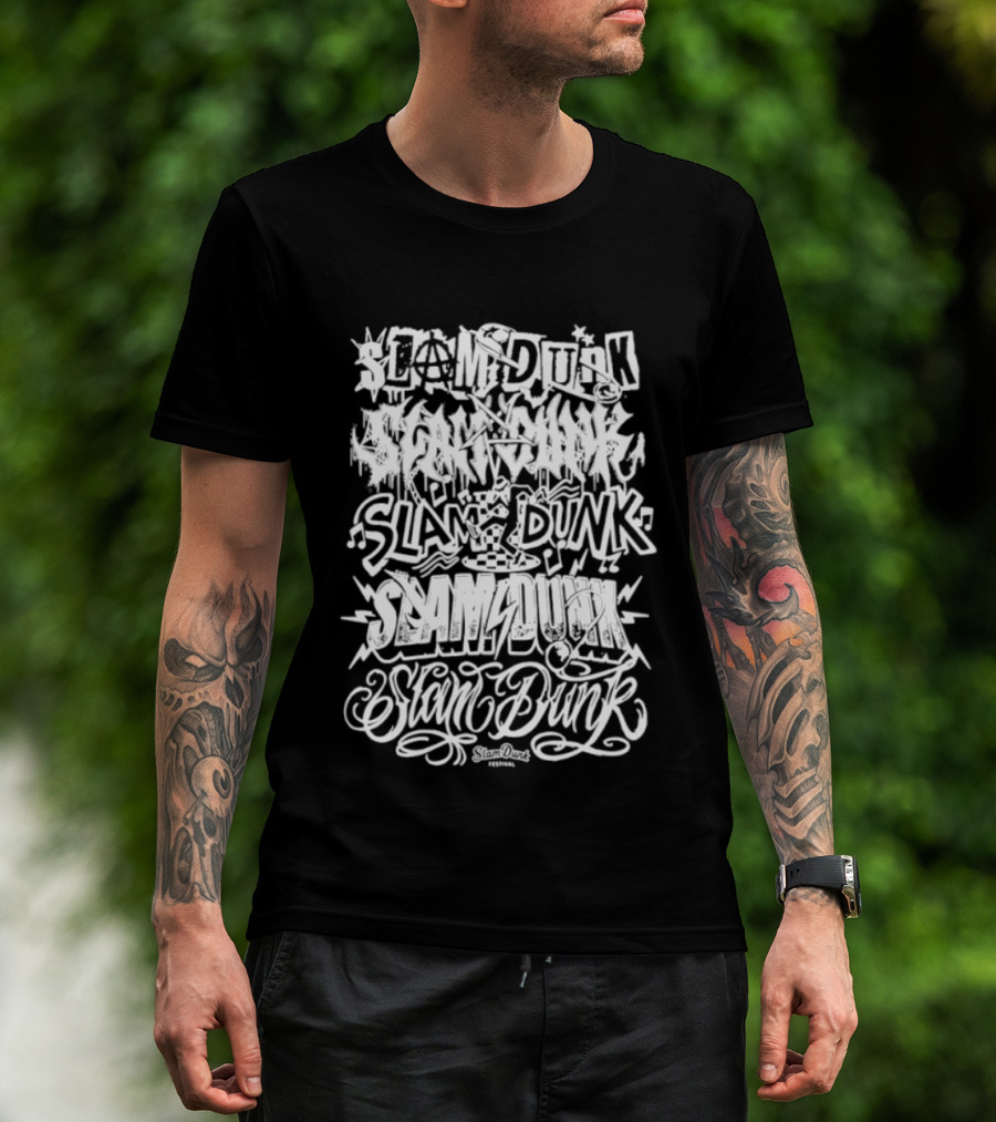 Slam Dunk Festival 2025 London Birmingham Leeds Hatfield Genres Collect 360 T-Shirt