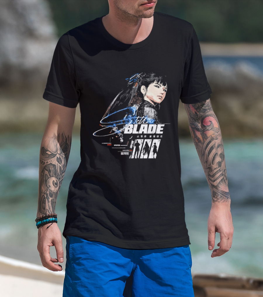 Stellar Blade Eve PlayStation Action RPG Adventure T-Shirt