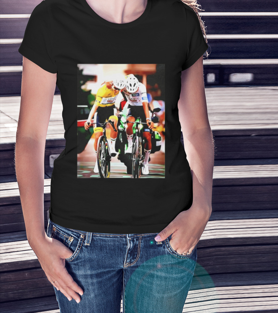 Tadej Pogacar Isaac Del Toro 2026 Tour De France Cyclist Duo T-Shirt