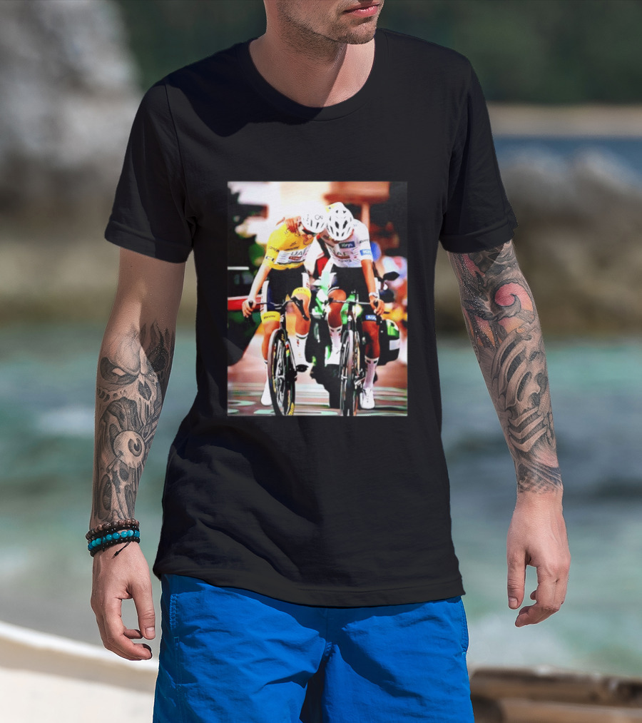 Tadej Pogacar Isaac Del Toro 2026 Tour De France Cyclist Duo T-Shirt