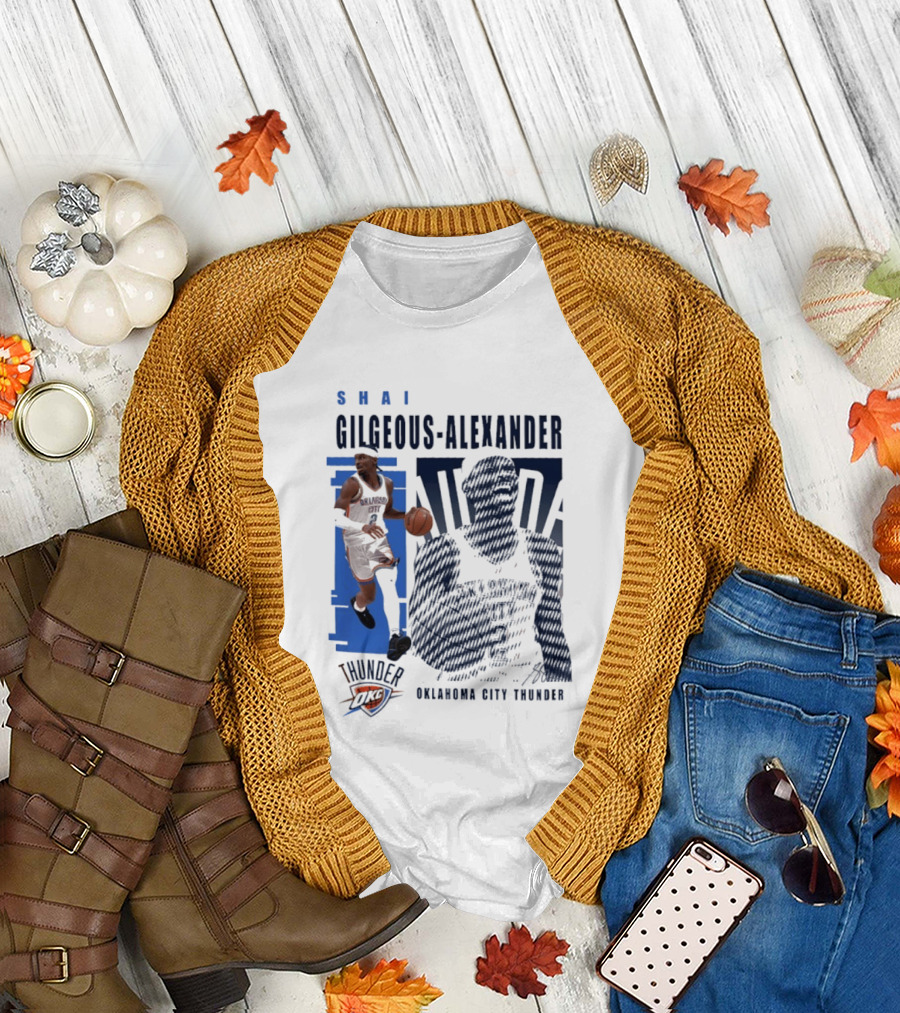 Shai Gilgeous Alexander Oklahoma City Thunder NBA Basketball Highlights 2026 T-Shirt