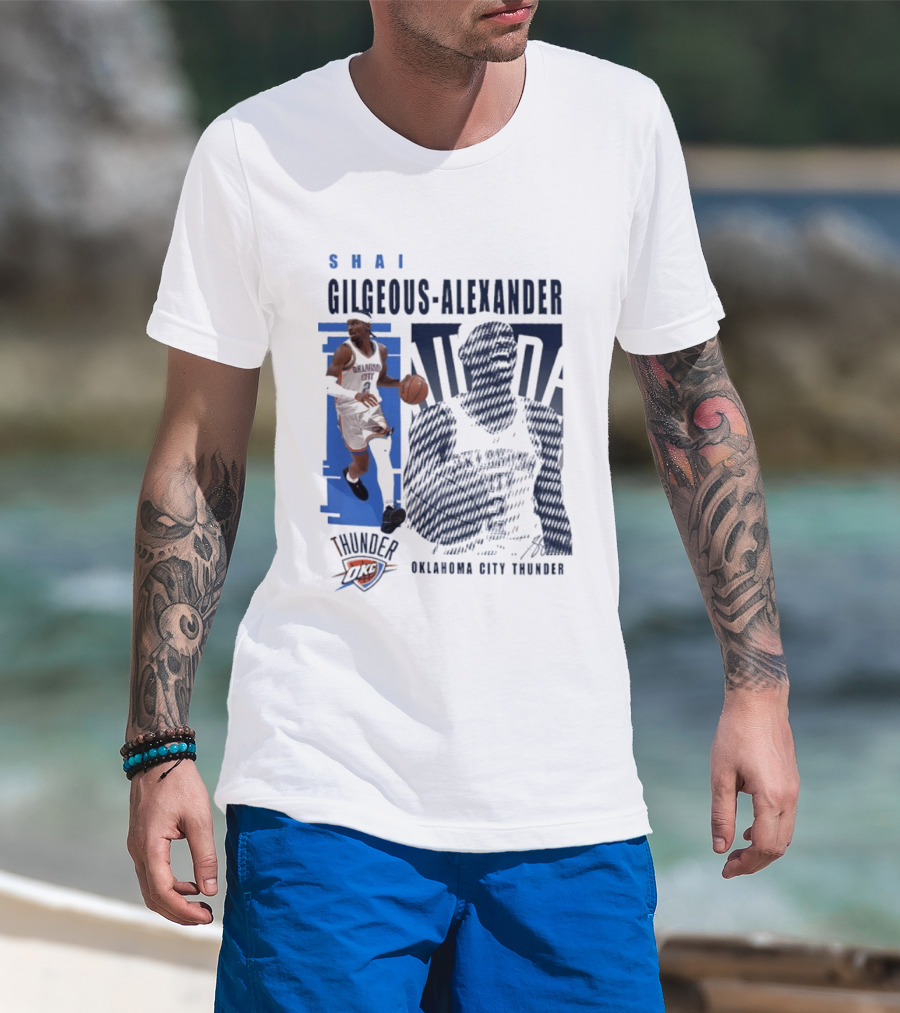 Shai Gilgeous Alexander Oklahoma City Thunder NBA Basketball Highlights 2026 T-Shirt