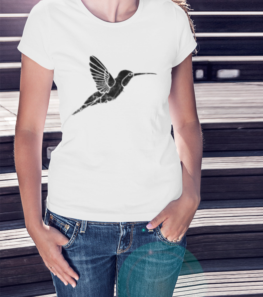 Tom Morello Egetw Album Hummingbird Crop Top T-Shirt