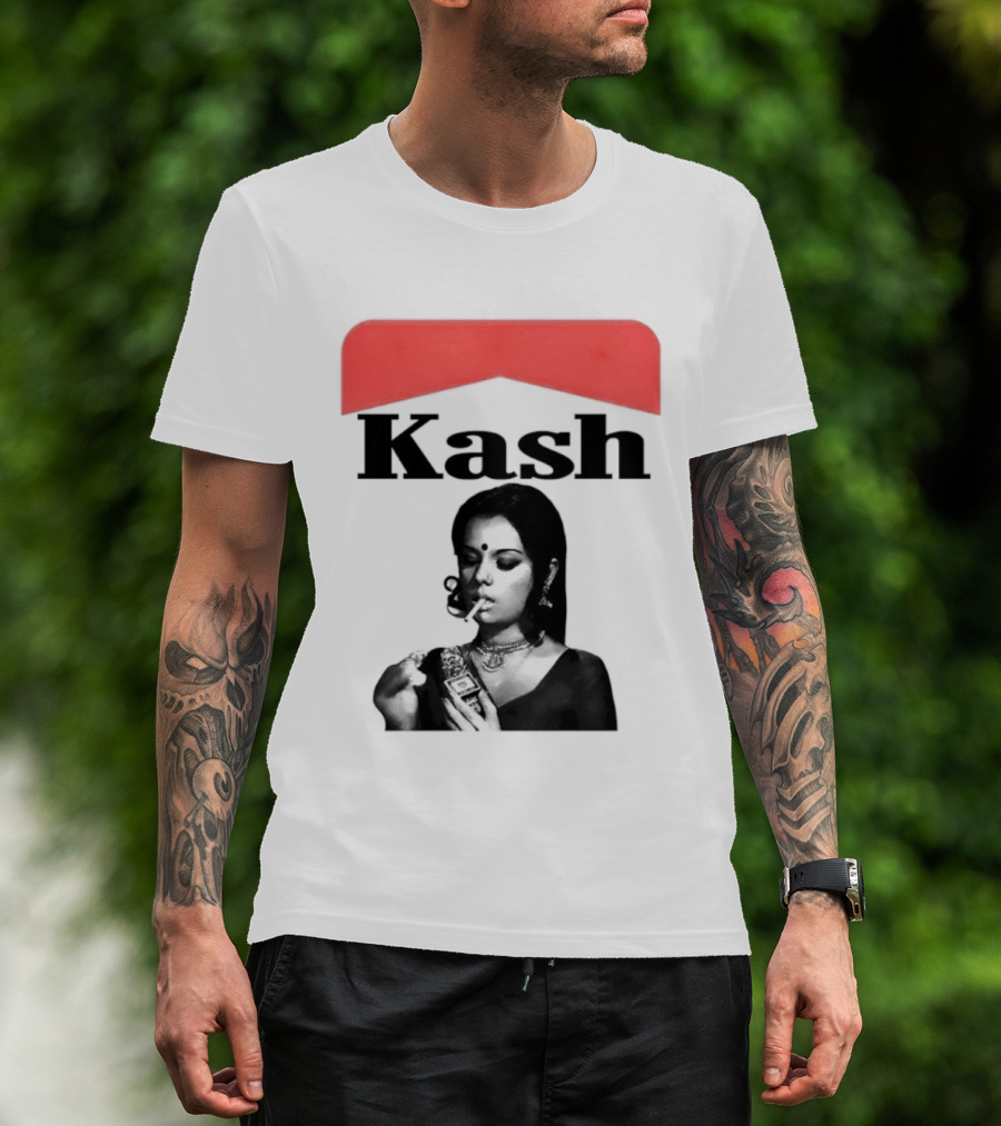 Mumtaz Kash Marlboro Iconic Red Collar T-Shirt