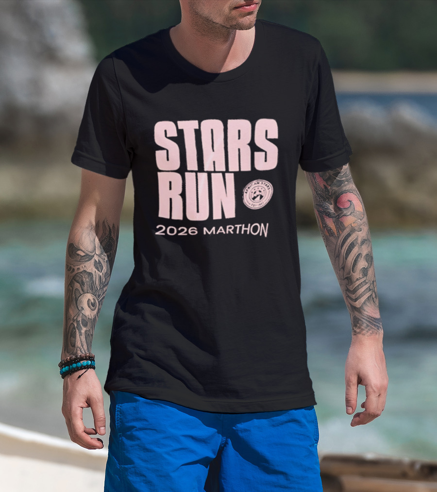 African Stars Marathon Run 2026 T-Shirt