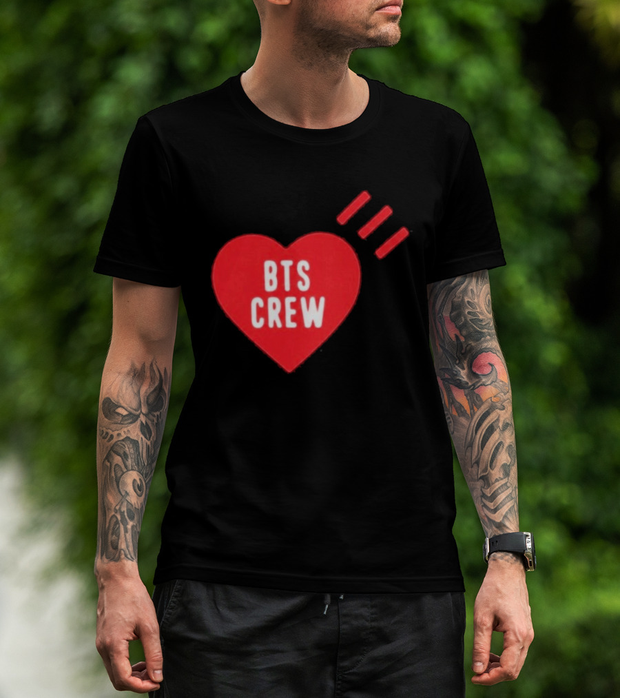 BTS Crew J Hope Human Made Custom T-Shirt