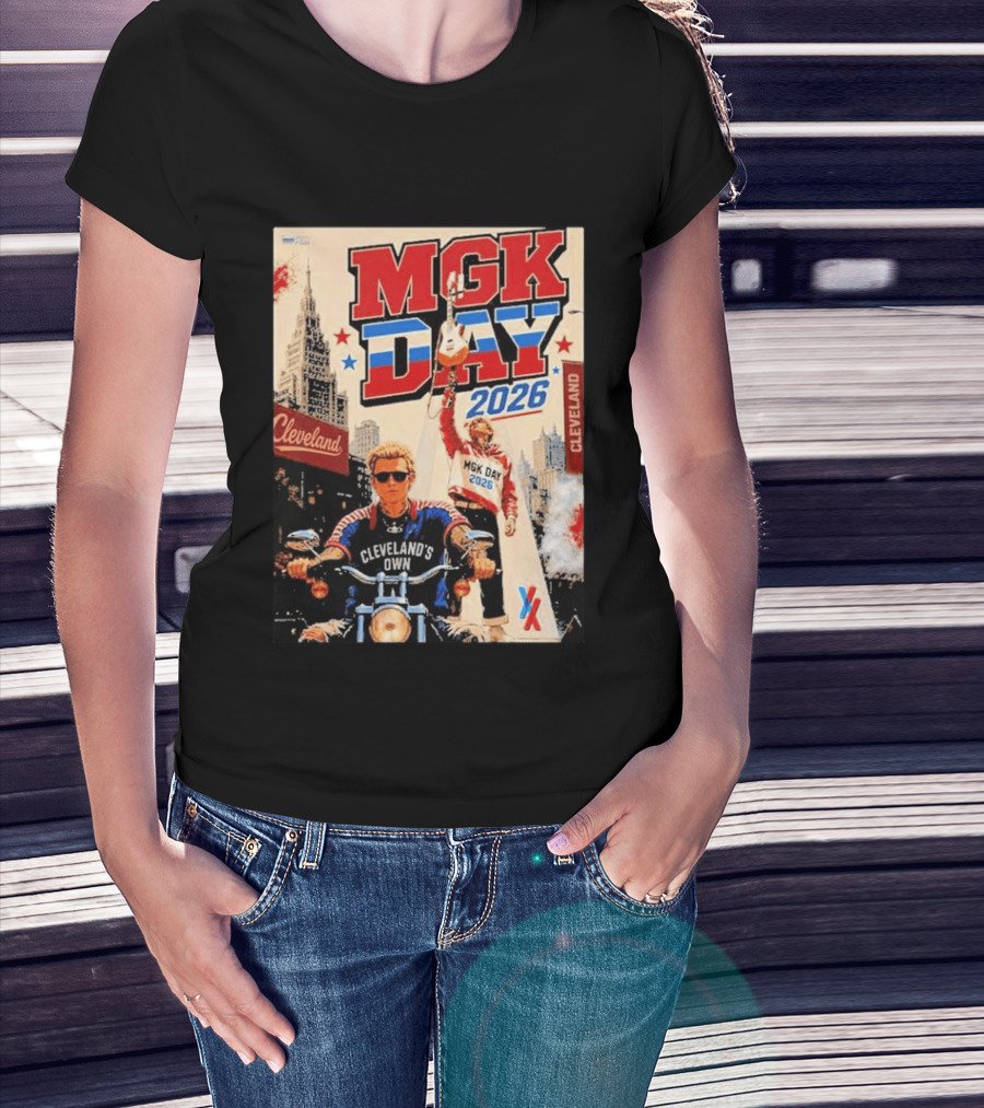 MGK Day 2026 Cleveland Music Event With Cleveland's Own T-Shirt