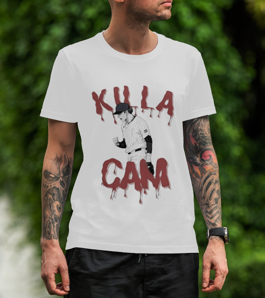 Killa Cam New York Yankees Baseball T-Shirt