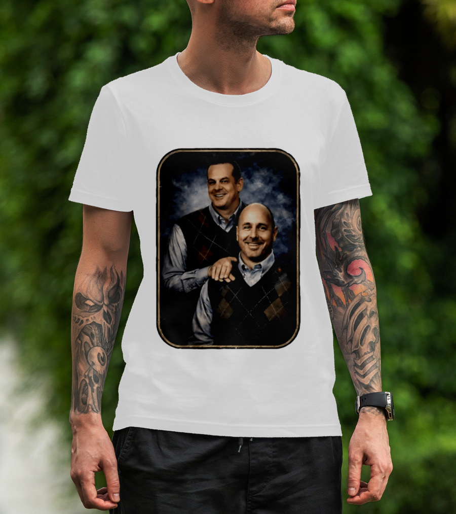 New York Baseball Step Brothers Aaron Boone Brian Cashman Comedy T-Shirt