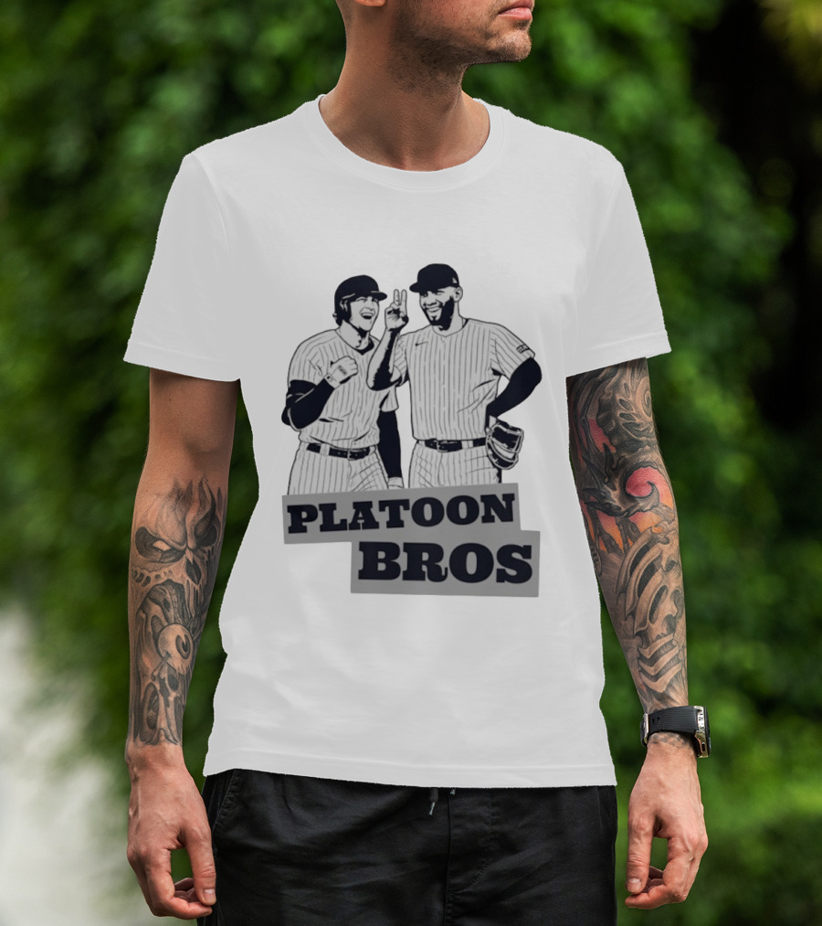 Yankees Platoon Bros Amed Rosario Ryan McMahon MLB Baseball Team T-Shirt