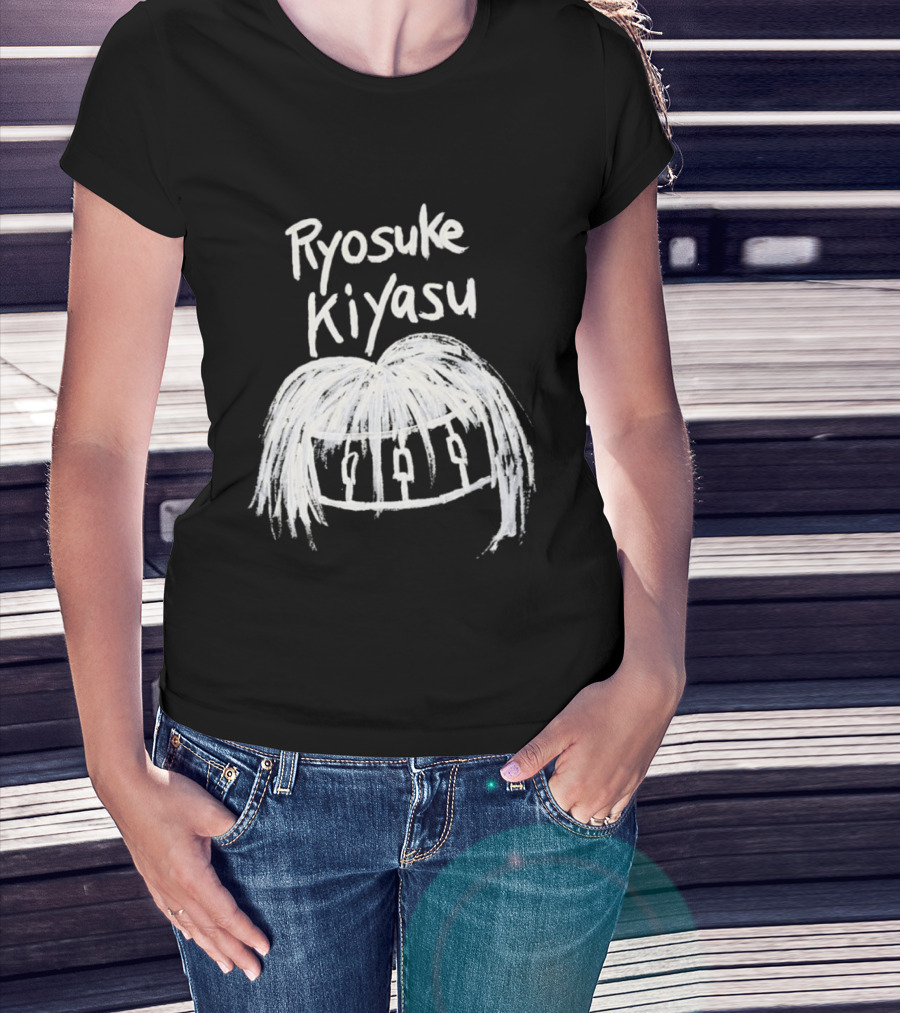 Ryosuke Kiyasu Drums Sketch With Hair T-Shirt