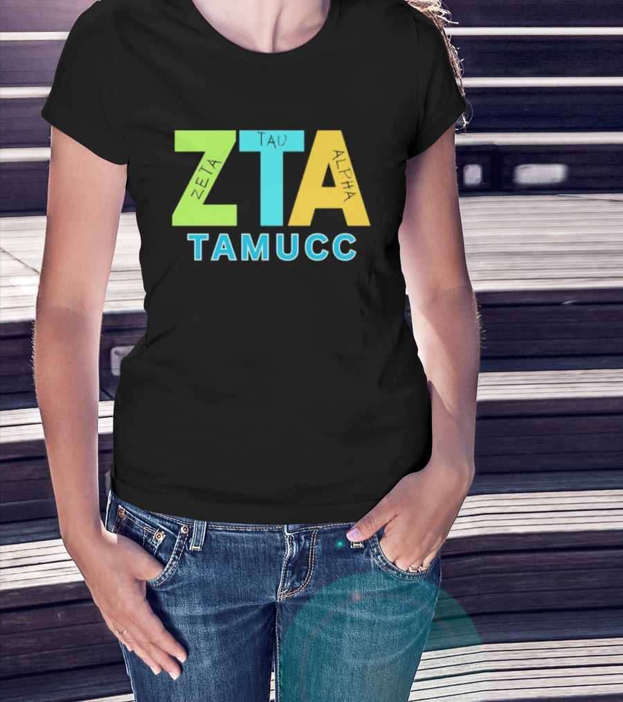 Zeta Tau Alpha TAMUCC Greek Life Sorority T-Shirt