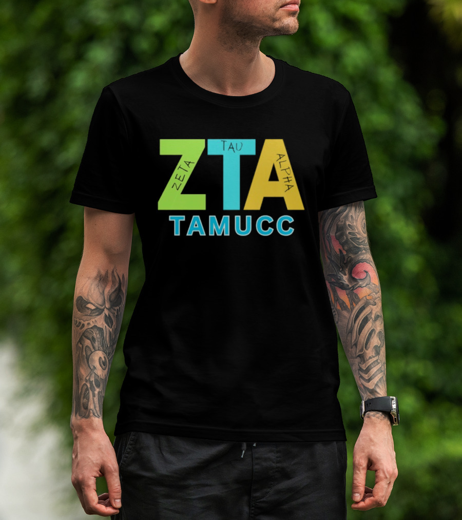 Zeta Tau Alpha TAMUCC Greek Life Sorority T-Shirt