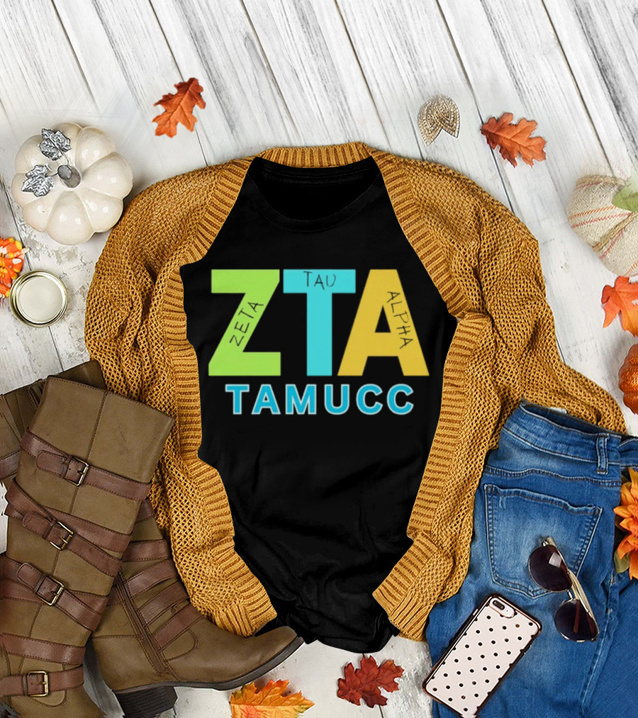Zeta Tau Alpha TAMUCC Greek Life Sorority T-Shirt