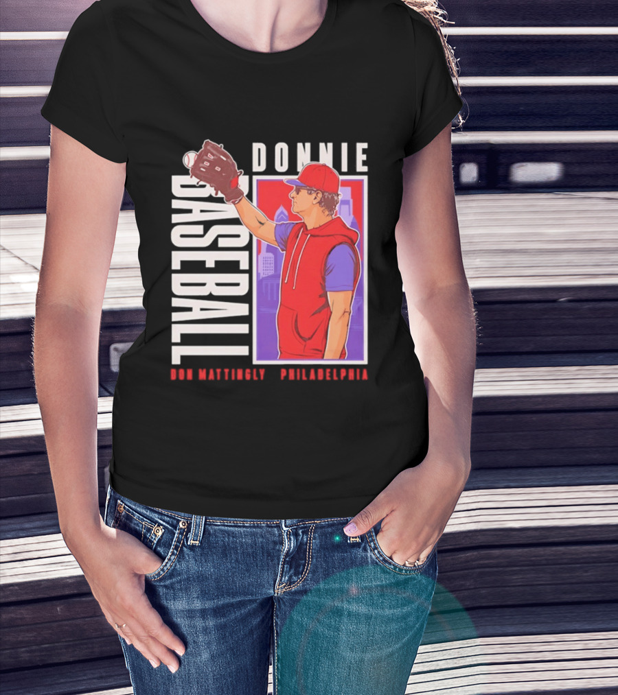 Don Mattingly Donnie Baseball Philadelphia Sports T-Shirt