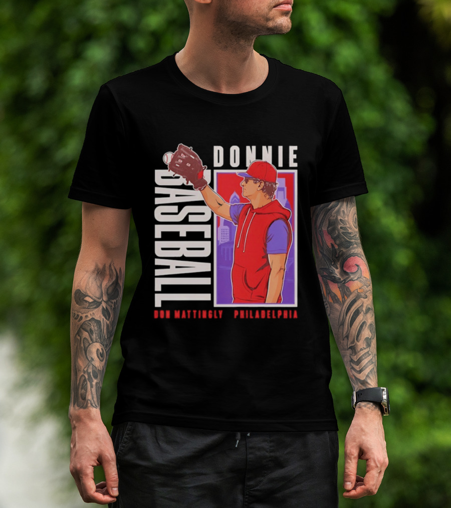 Don Mattingly Donnie Baseball Philadelphia Sports T-Shirt