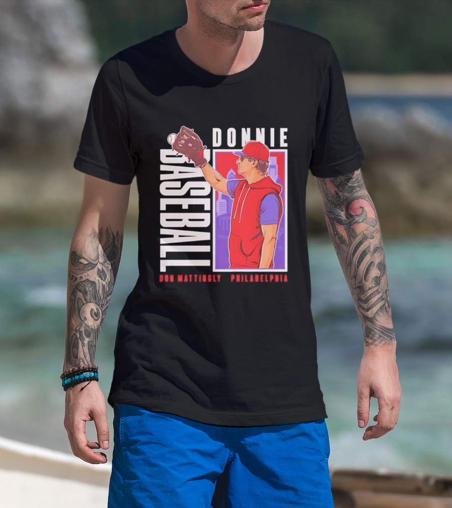 Don Mattingly Donnie Baseball Philadelphia Sports T-Shirt